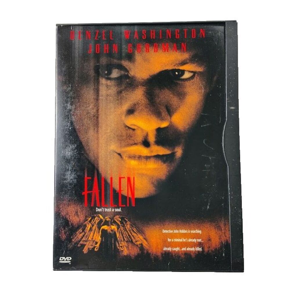 Fallen DVD 1998 Movie Thriller Denzel Washington & John Goodman Warner Bros 1998